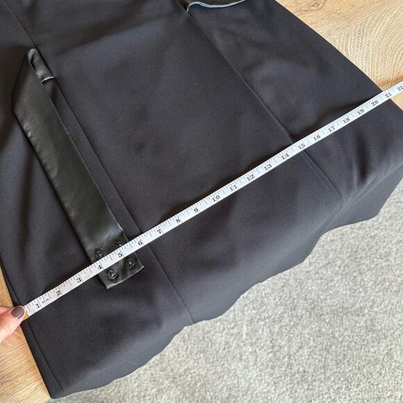 4C Long Sleeve Wrap Black Business Dress 10 - Picture 13 of 13